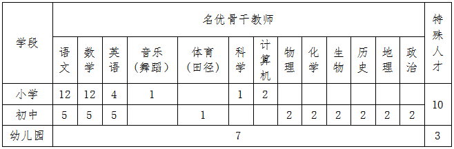  2020年长沙市雨花区公开选聘特殊人才、名优骨干教师公告(图1)